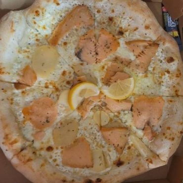 Pizza Saumon