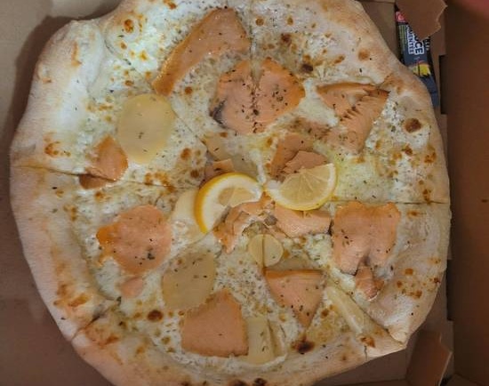 Pizza Saumon